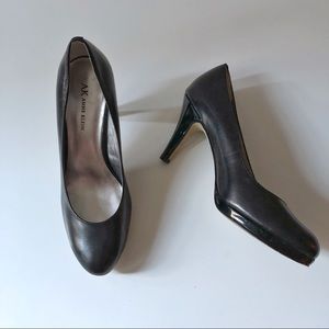 [Anne Klein] Cute Classic Black Pumps Round Toe